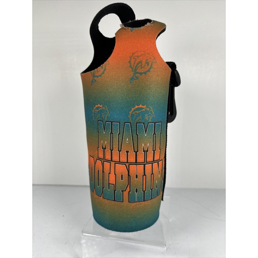 NFL Miami Dolphins Bottle Cooler Coozie Koozie‎ Coolie Holder Football